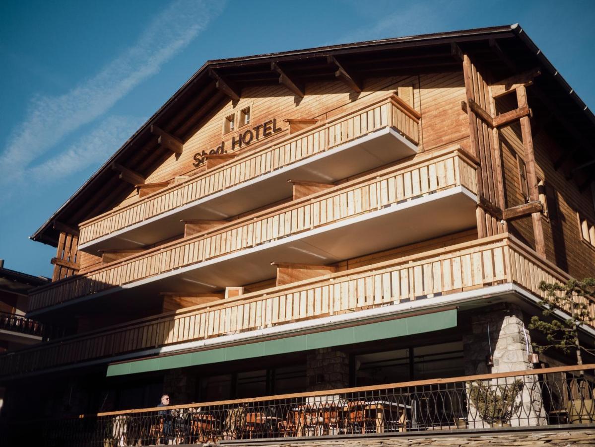 Shed Hotel Verbier Exterior photo